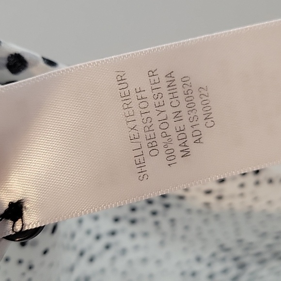 Adrianna Papell black white collared shell - Picture 4 of 5